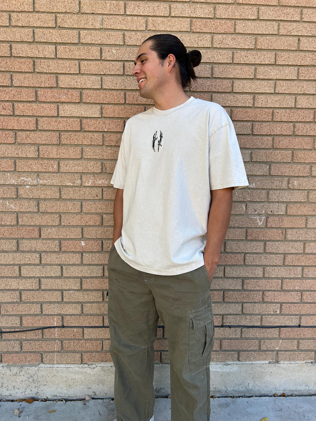 Anime S Rank Daggers Loose fit Acid Washed T-Shirt